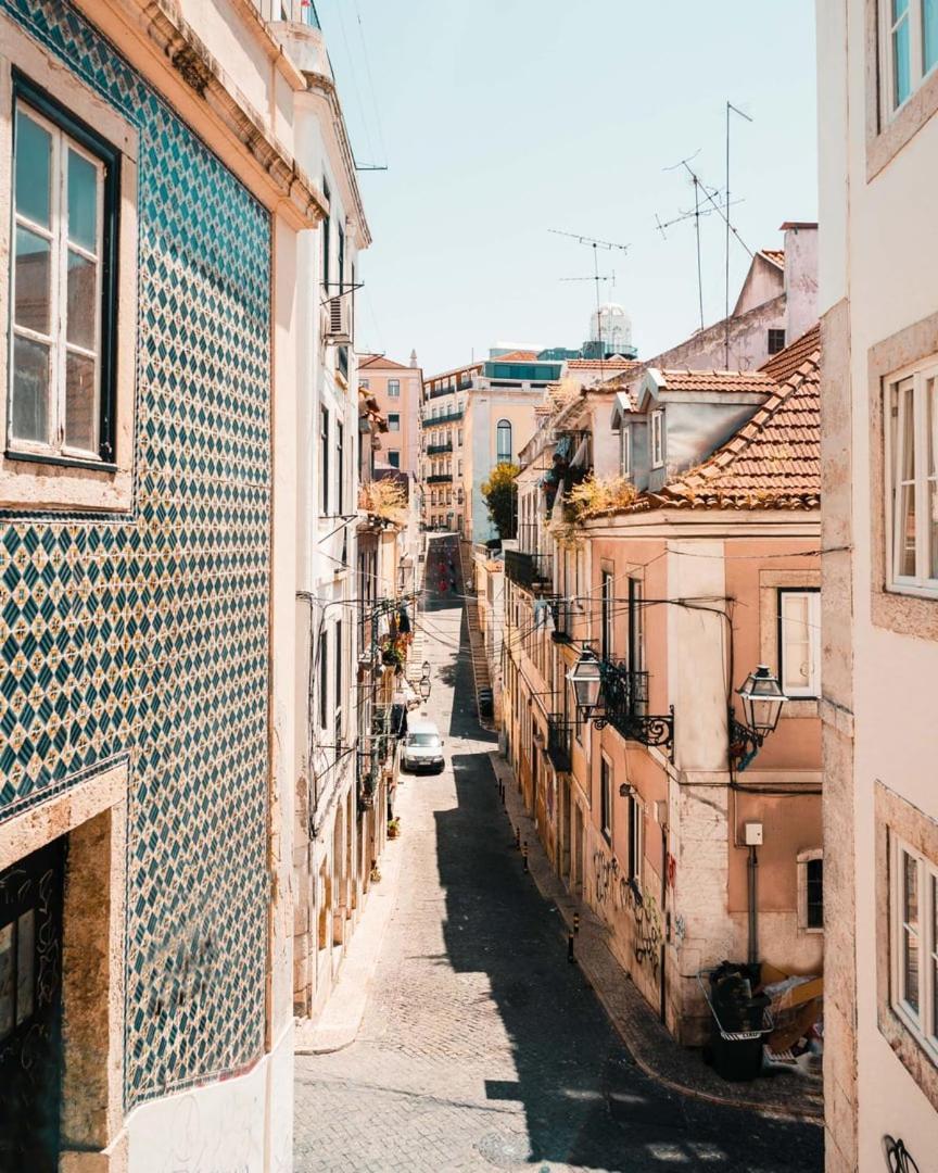 Ferienwohnung Guestready - Rare Terrace Apt, Historic Center Lissabon Exterior foto